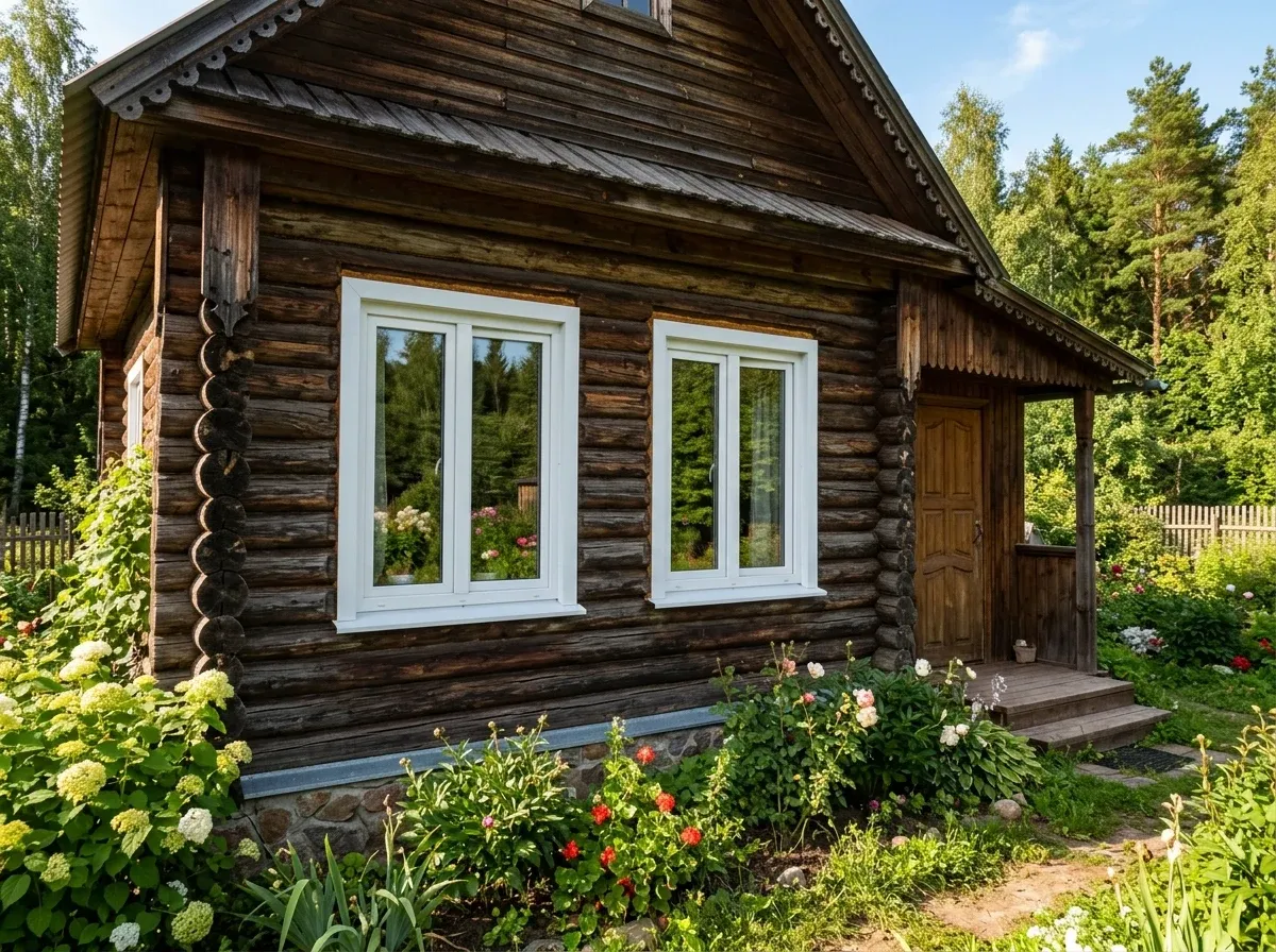 Новые окна ПВХ для дачи