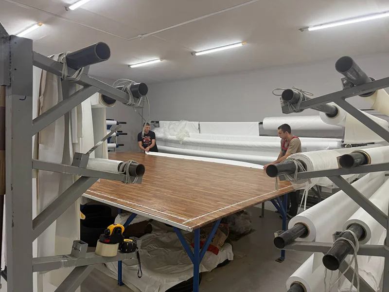 Производство натяжных потолков