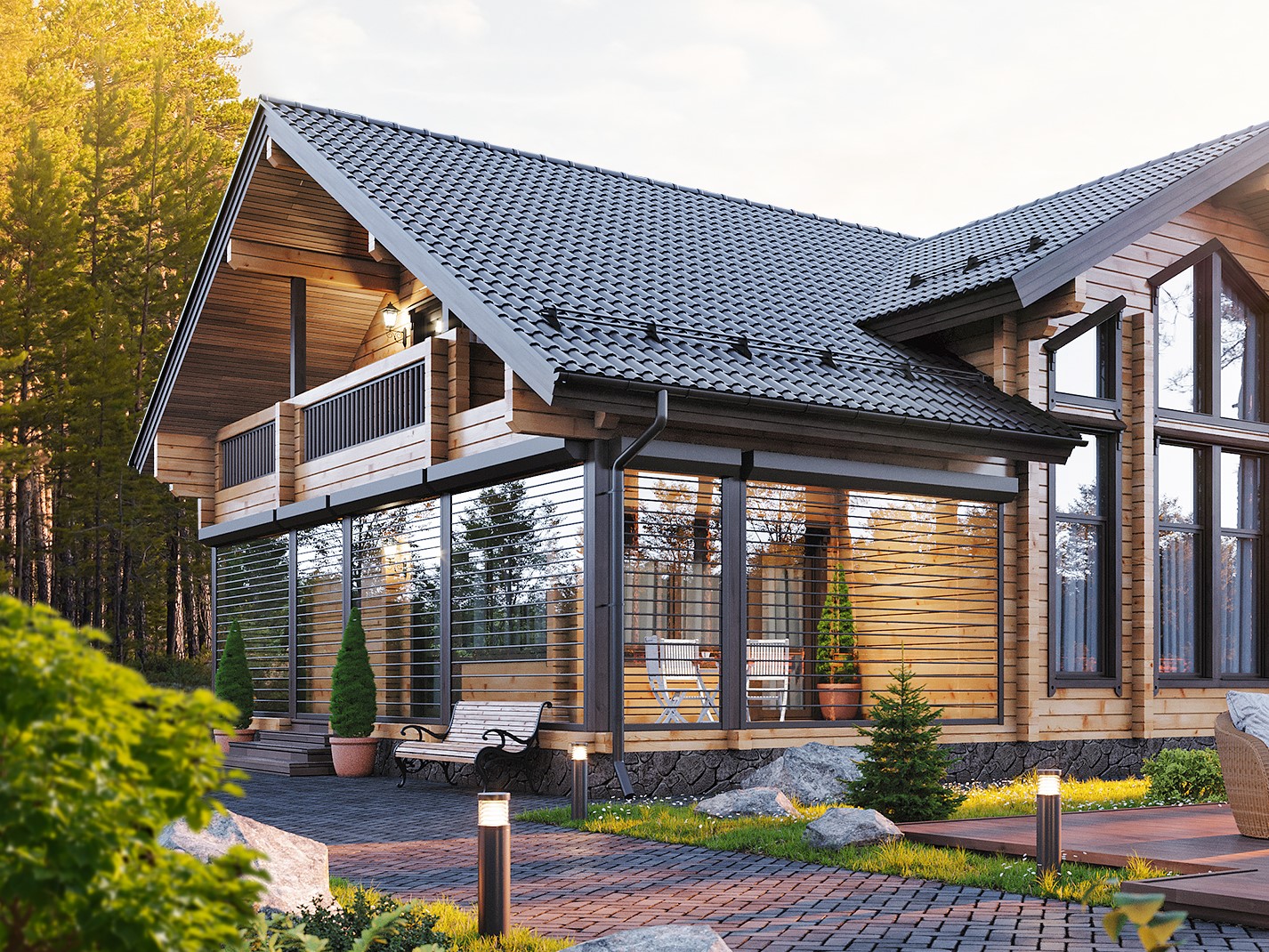 Прозрачные рольставни